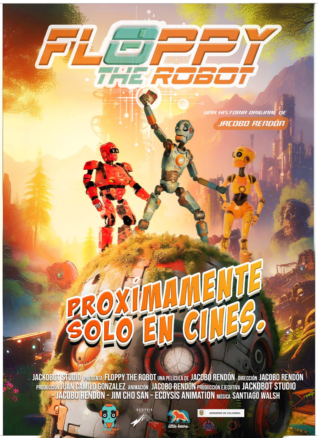 Poster Floppy the Robot